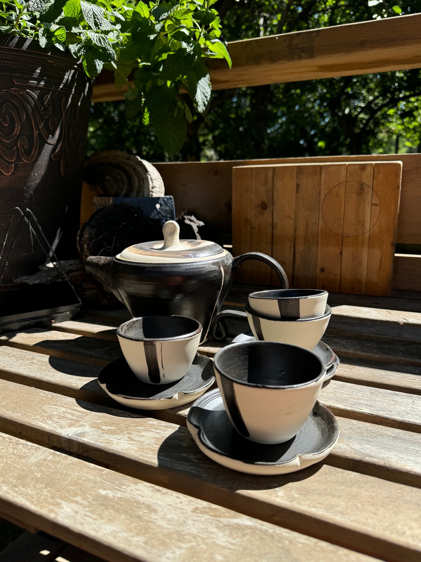 9 Piece tea set