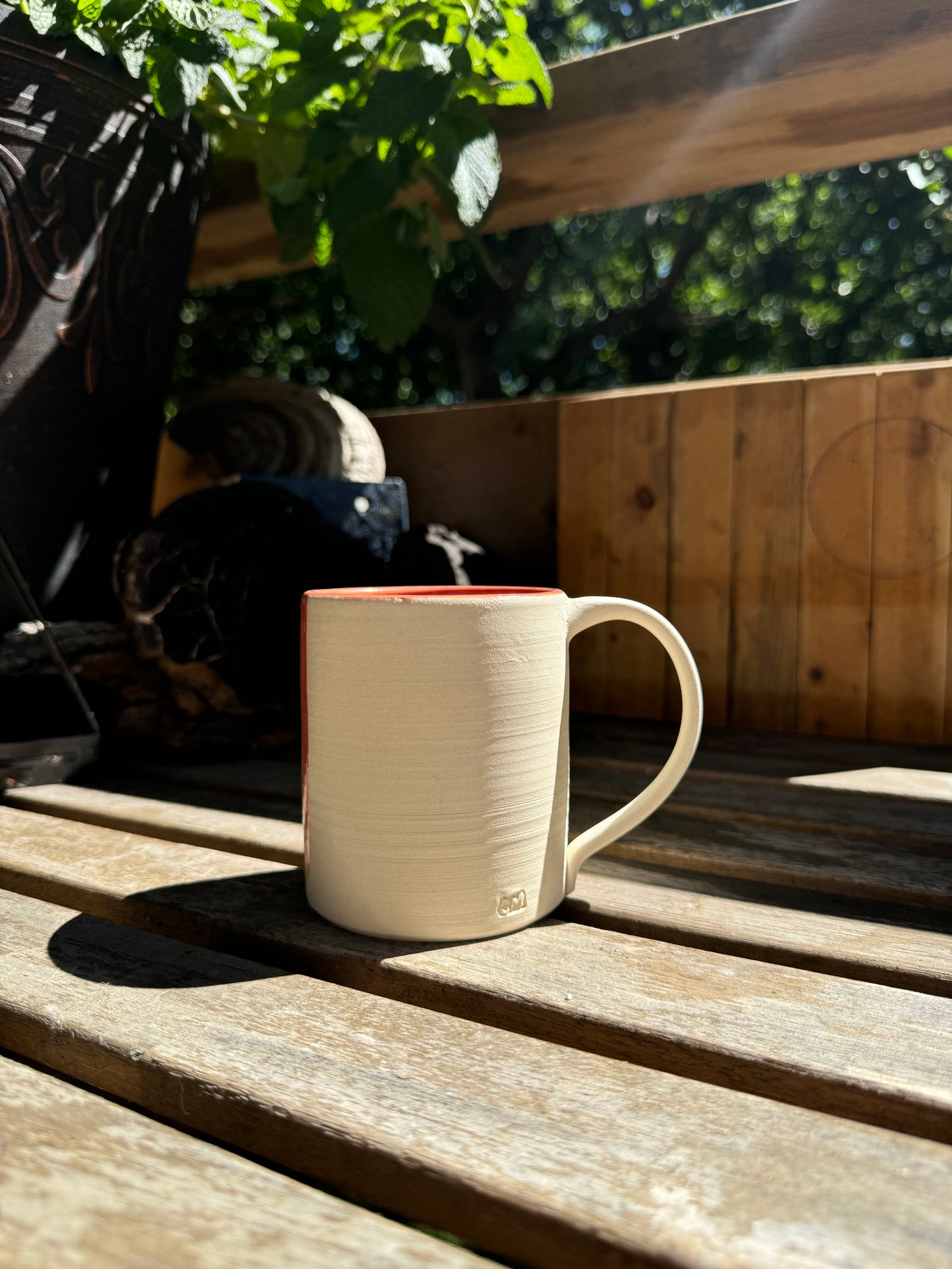 Coral Straight Walled Mug