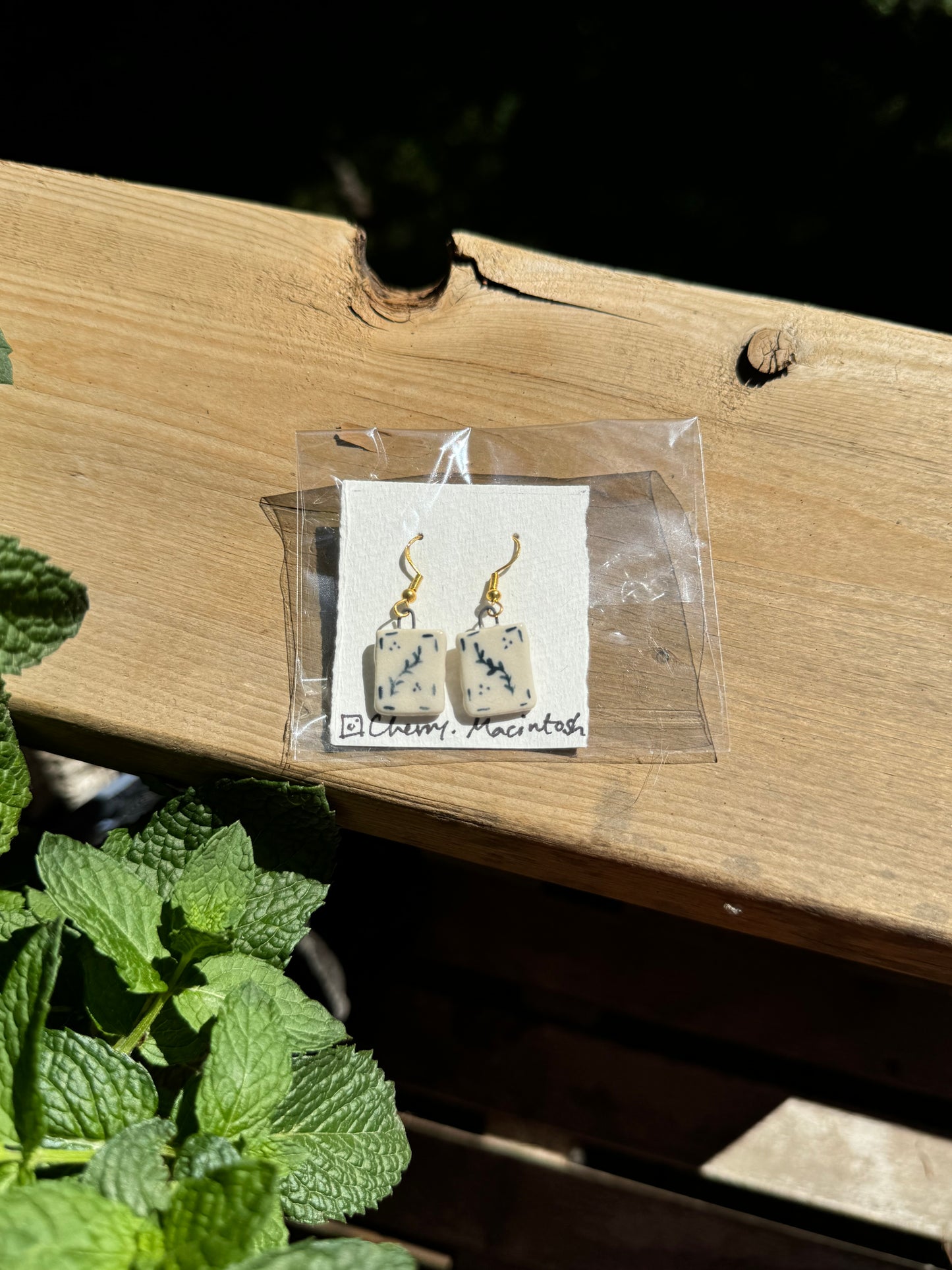 Handpainted earrings