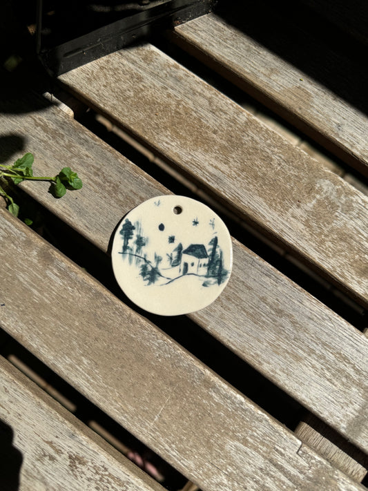 Handpainted Car Ornament
